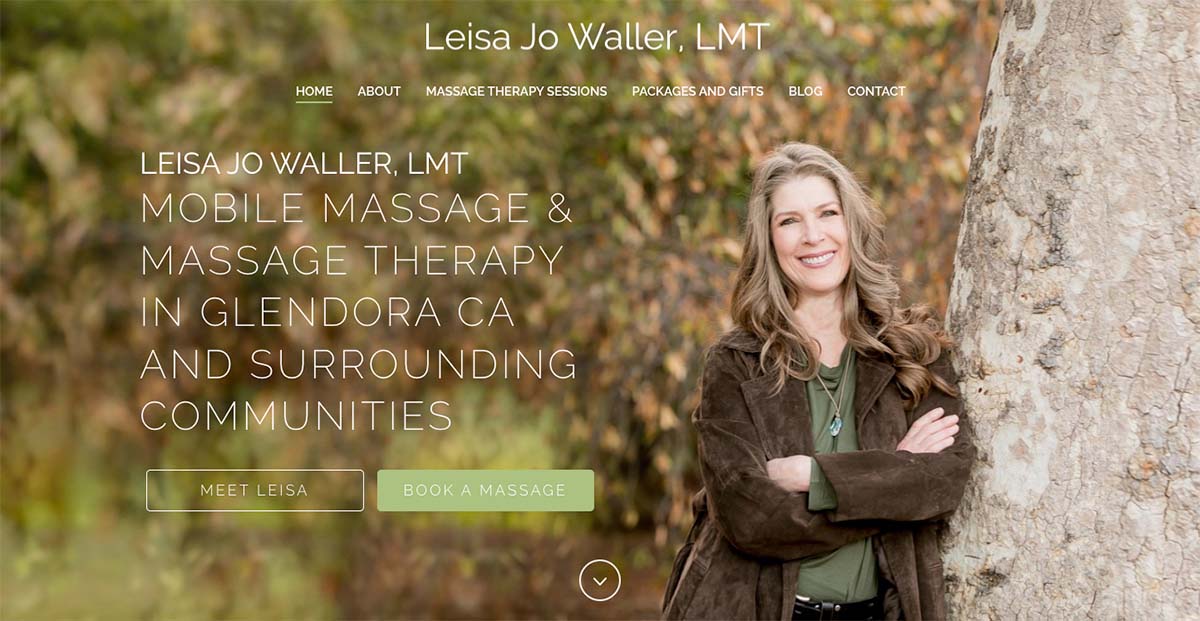 example of a hero section image