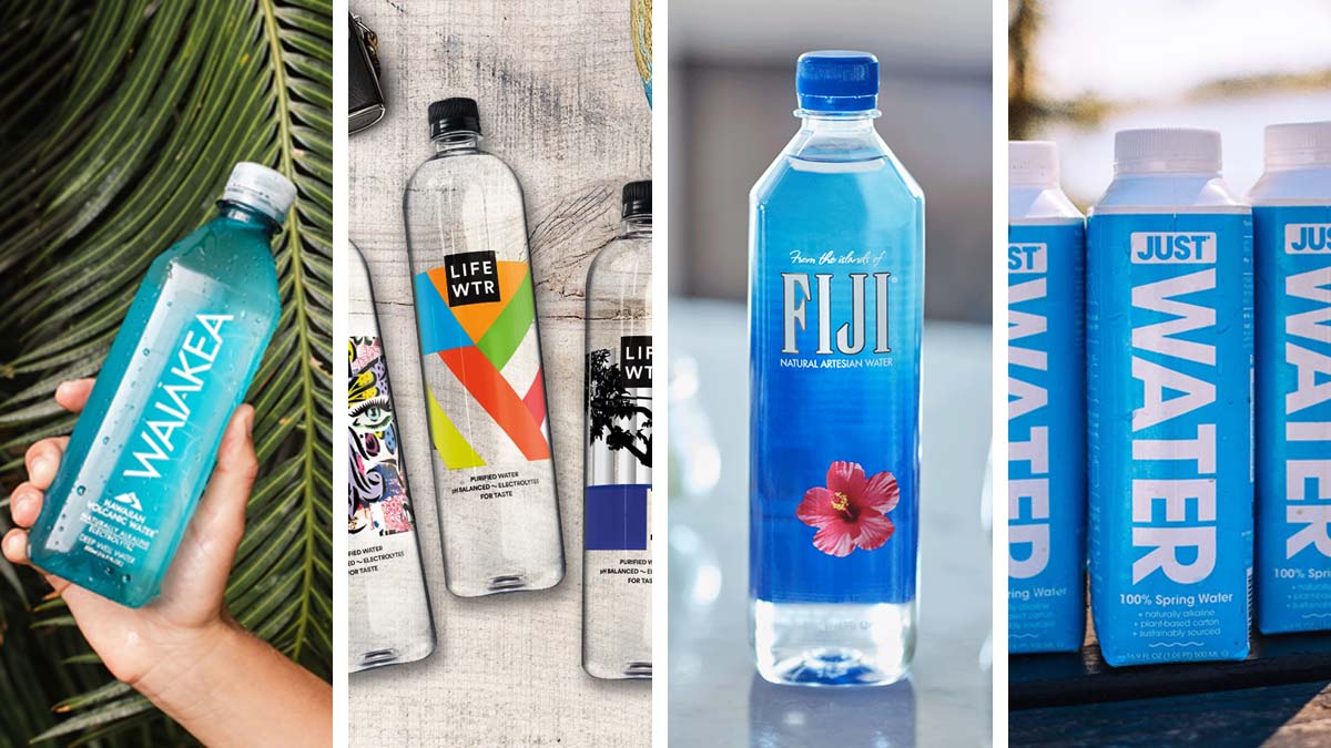 Example of bottled water brands that use storytelling in their marketing and branding 