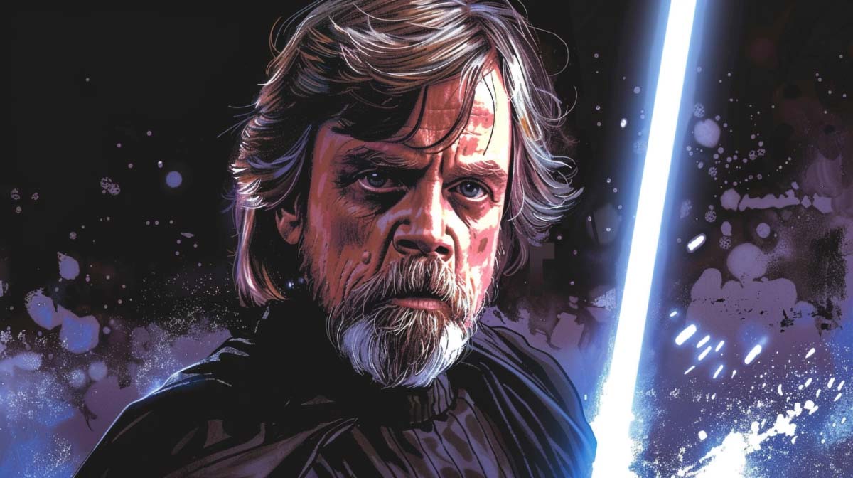 Luke skywalker is a classing example of a character on a hero's journey. This image illustrates the concept when applying it to storytelling in branding