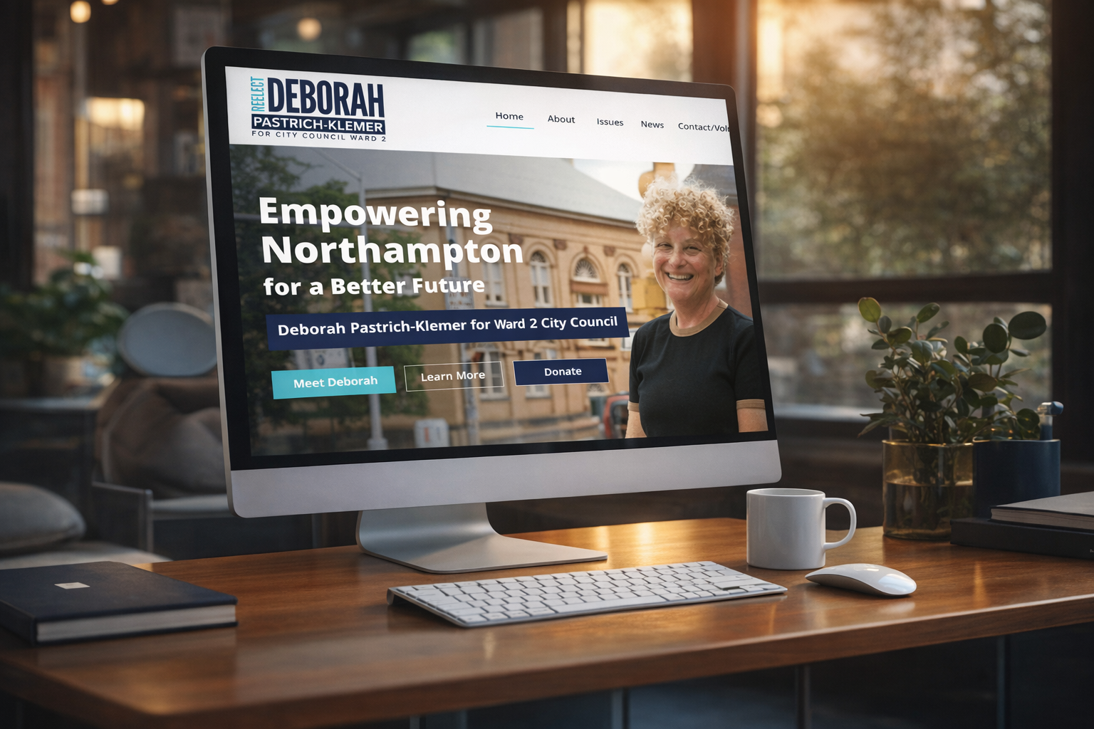 Deborah Pastrich-Klemmer website empowering Northampton for a better future.