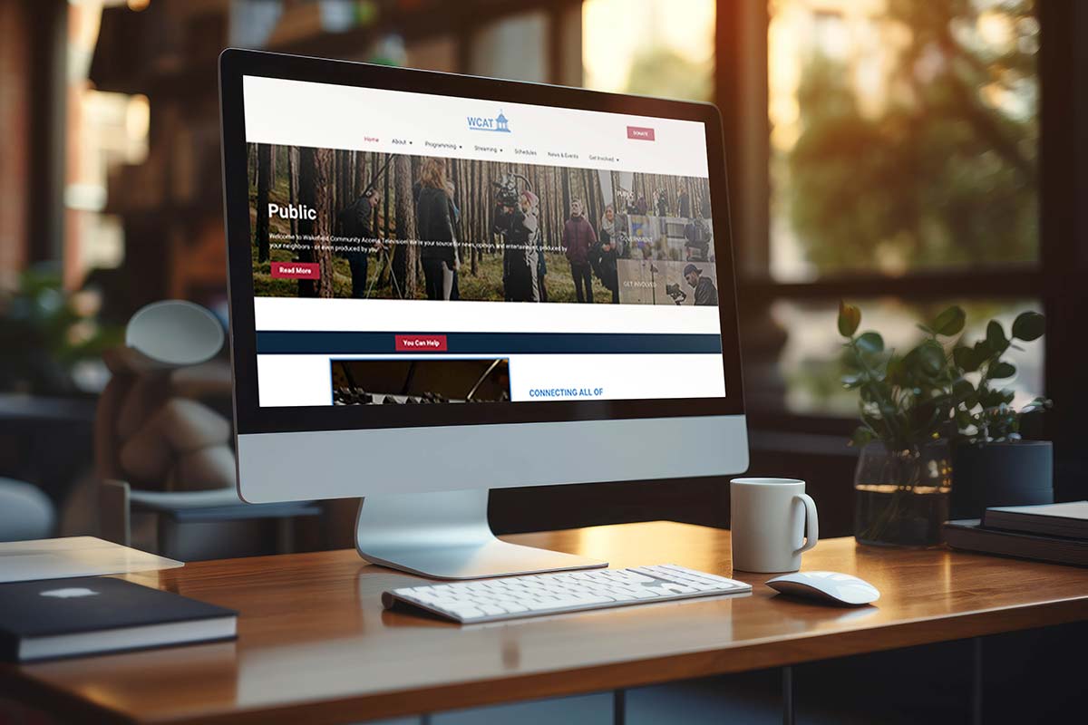 Wakefield Community Access Television (WCAT) desktop